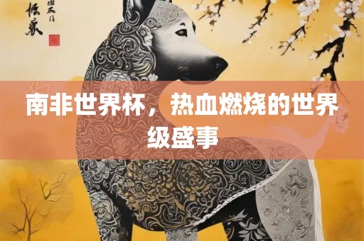 南非世界杯，热血燃烧的世界级盛事
