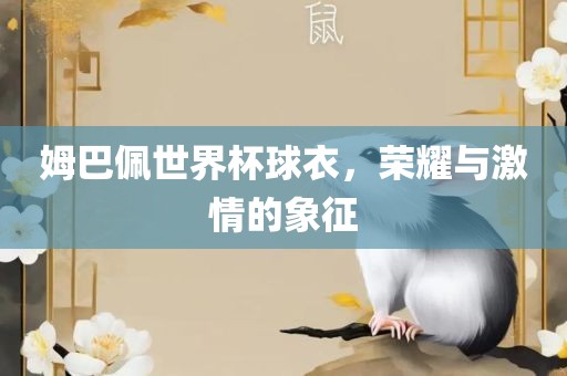 姆巴佩世界杯球衣，荣耀与激情的象征