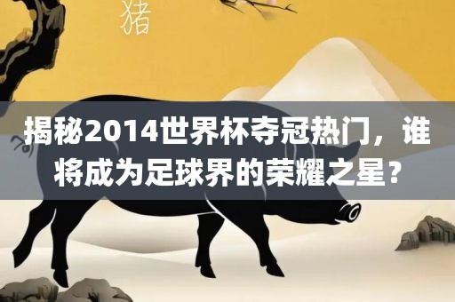 揭秘2014世界杯夺冠热门，谁将成为足球界的荣耀之星？