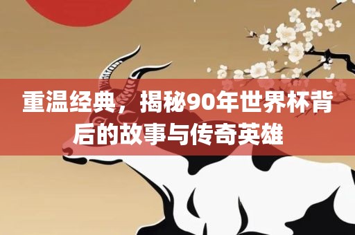 重温经典，揭秘90年世界杯背后的故事与传奇英雄