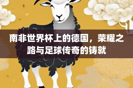 南非世界杯上的德国，荣耀之路与足球传奇的铸就