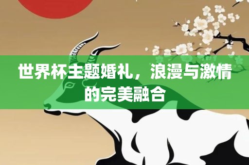 世界杯主题婚礼，浪漫与激情的完美融合