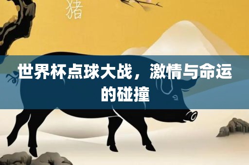世界杯点球大战，激情与命运的碰撞
