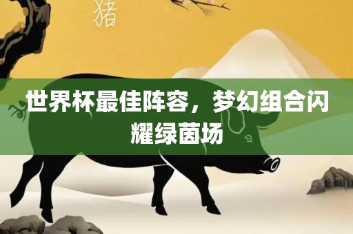 世界杯最佳阵容，梦幻组合闪耀绿茵场