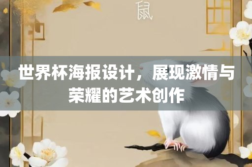世界杯海报设计，展现激情与荣耀的艺术创作