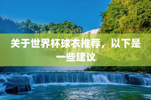 关于世界杯球衣推荐，以下是一些建议