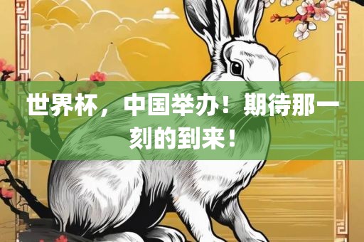世界杯，中国举办！期待那一刻的到来！