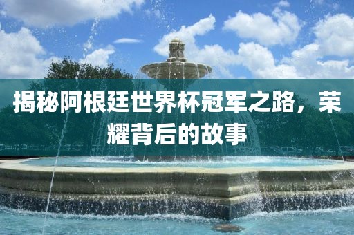 揭秘阿根廷世界杯冠军之路，荣耀背后的故事