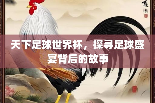 天下足球世界杯，探寻足球盛宴背后的故事