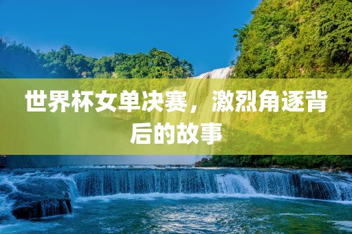 世界杯女单决赛，激烈角逐背后的故事