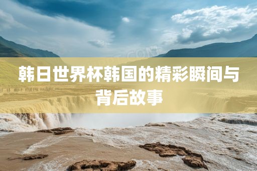 韩日世界杯韩国的精彩瞬间与背后故事