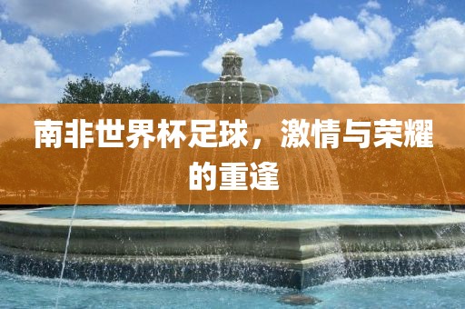南非世界杯足球，激情与荣耀的重逢