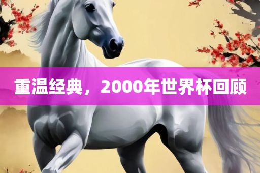 重温经典，2000年世界杯回顾