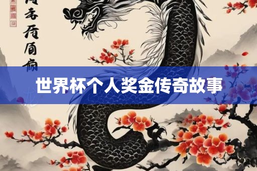 世界杯个人奖金传奇故事