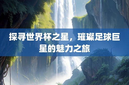 探寻世界杯之星，璀璨足球巨星的魅力之旅