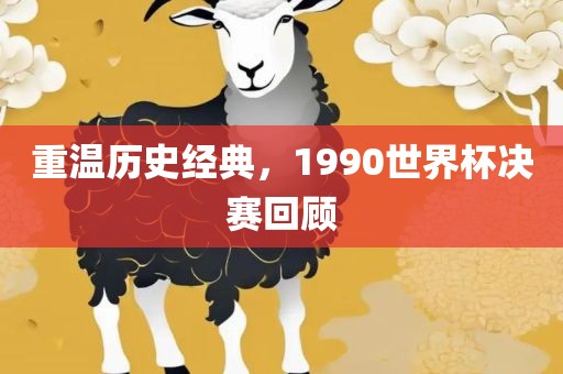 重温历史经典，1990世界杯决赛回顾