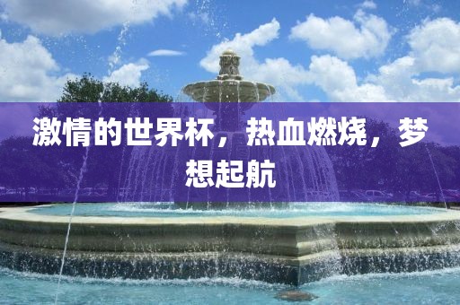 激情的世界杯，热血燃烧，梦想起航