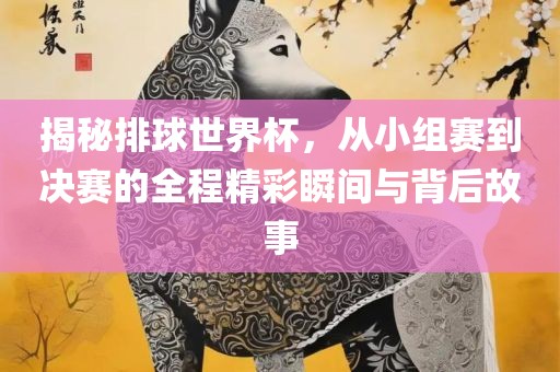 揭秘排球世界杯，从小组赛到决赛的全程精彩瞬间与背后故事