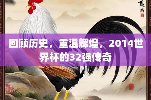回顾历史，重温辉煌，2014世界杯的32强传奇