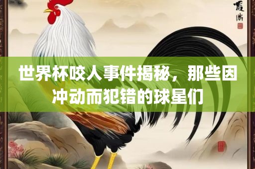 世界杯咬人事件揭秘，那些因冲动而犯错的球星们