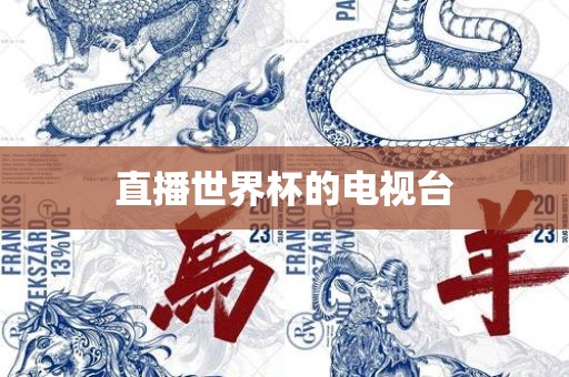 直播世界杯的电视台