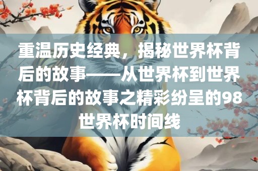 重温历史经典，揭秘世界杯背后的故事——从世界杯到世界杯背后的故事之精彩纷呈的98世界杯时间线