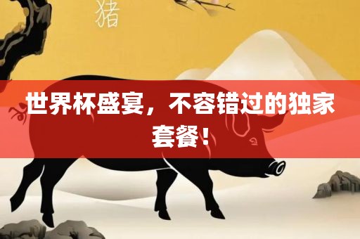 世界杯盛宴，不容错过的独家套餐！