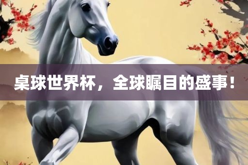 桌球世界杯，全球瞩目的盛事！