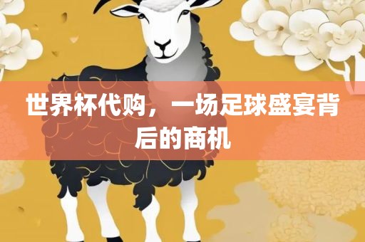 世界杯代购，一场足球盛宴背后的商机