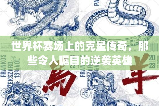 世界杯赛场上的克星传奇，那些令人瞩目的逆袭英雄