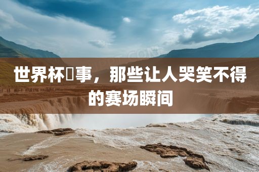 世界杯囧事，那些让人哭笑不得的赛场瞬间