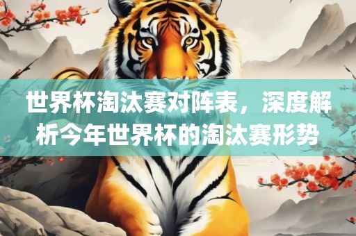 世界杯淘汰赛对阵表，深度解析今年世界杯的淘汰赛形势