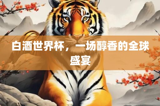 白酒世界杯，一场醇香的全球盛宴