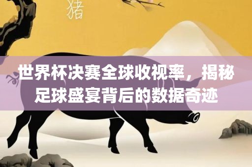 世界杯决赛全球收视率，揭秘足球盛宴背后的数据奇迹