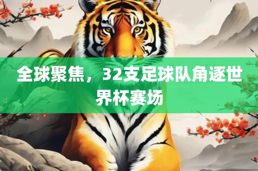 全球聚焦，32支足球队角逐世界杯赛场