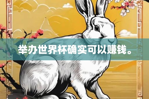 举办世界杯确实可以赚钱。