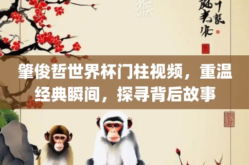 肇俊哲世界杯门柱视频，重温经典瞬间，探寻背后故事