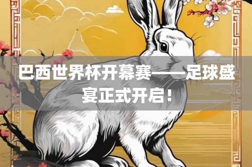 巴西世界杯开幕赛——足球盛宴正式开启！