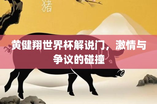 黄健翔世界杯解说门，激情与争议的碰撞