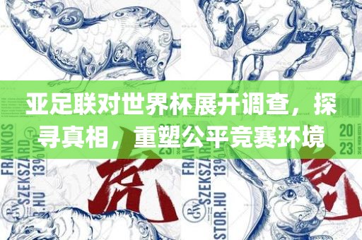 亚足联对世界杯展开调查，探寻真相，重塑公平竞赛环境