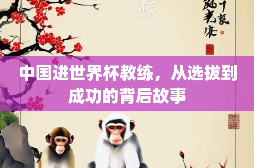 中国进世界杯教练，从选拔到成功的背后故事