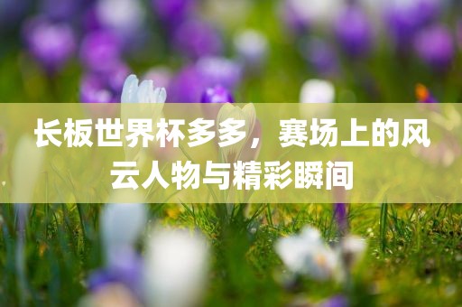 长板世界杯多多，赛场上的风云人物与精彩瞬间