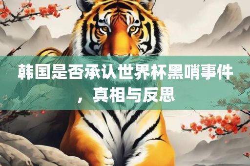 韩国是否承认世界杯黑哨事件，真相与反思