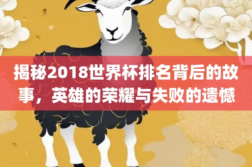 揭秘2018世界杯排名背后的故事，英雄的荣耀与失败的遗憾