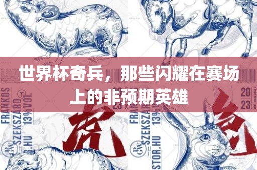 世界杯奇兵，那些闪耀在赛场上的非预期英雄