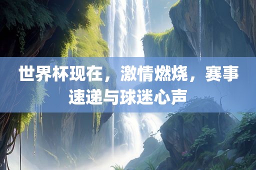 世界杯现在，激情燃烧，赛事速递与球迷心声