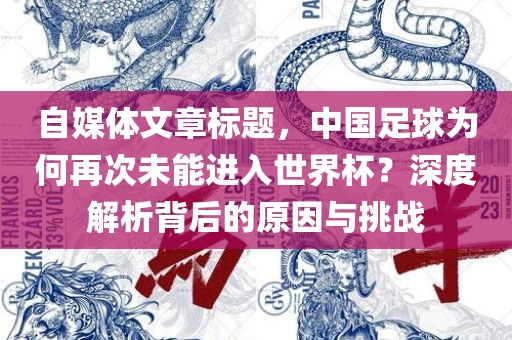 自媒体文章标题，中国足球为何再次未能进入世界杯？深度解析背后的原因与挑战