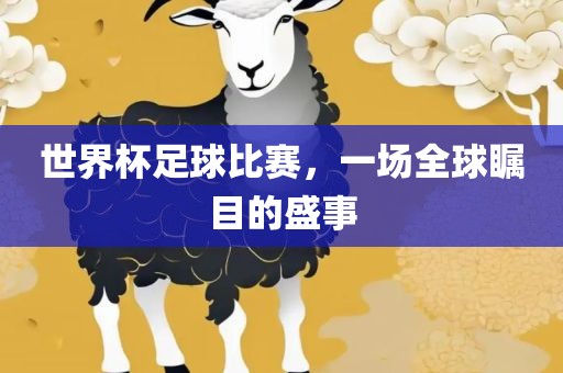 世界杯足球比赛，一场全球瞩目的盛事