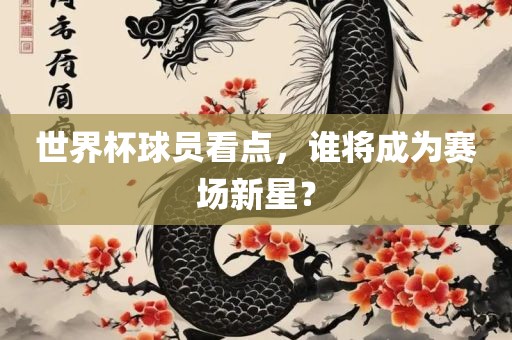 世界杯球员看点，谁将成为赛场新星？