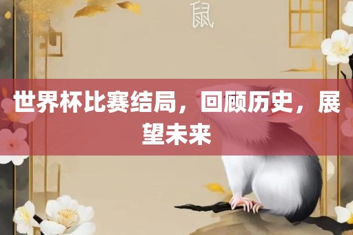 世界杯比赛结局，回顾历史，展望未来